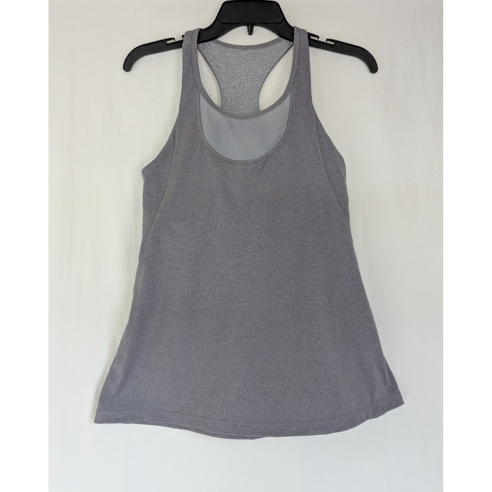Lululemon Women's 6 ? Tank Top Active Workout Built In Padded Support Gray